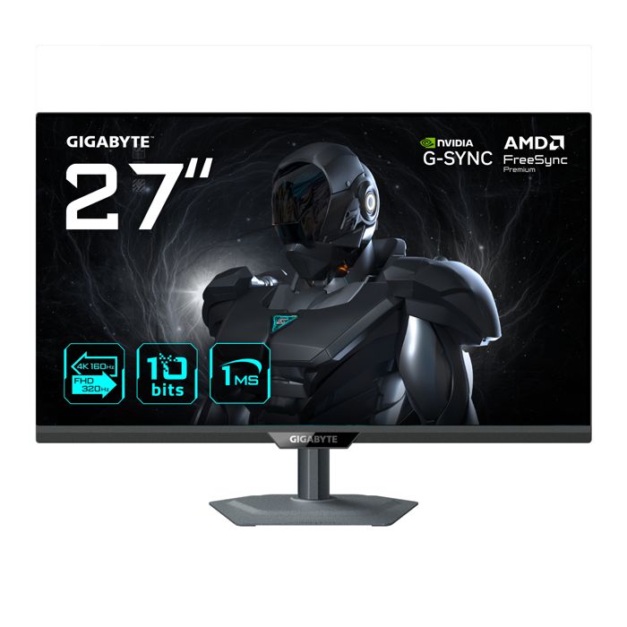 GIGABYTE G27UP MONITEUR DE JEU 27” 4K UHD MODE DOUBLE 4K 160HZ OU FHD 320HZ 3840 X 2160 1MS 400 CDM² FREESYNC PREMIUM - vue 6