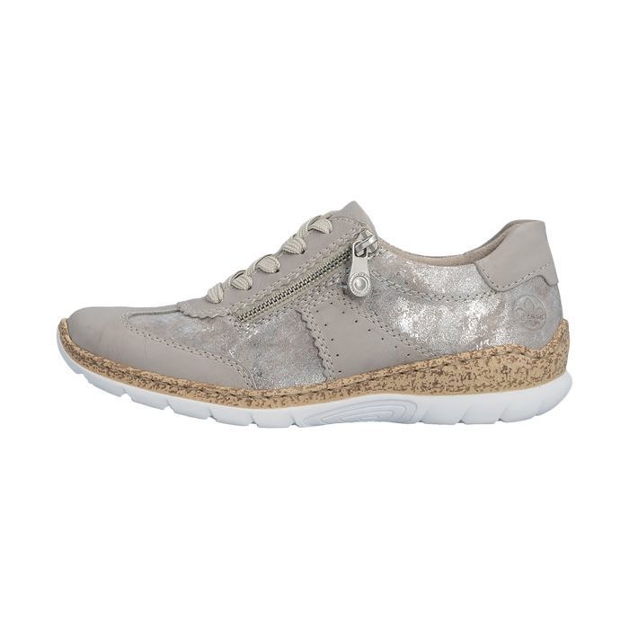 Rieker Basket à Lacets Rieker - Metallic
