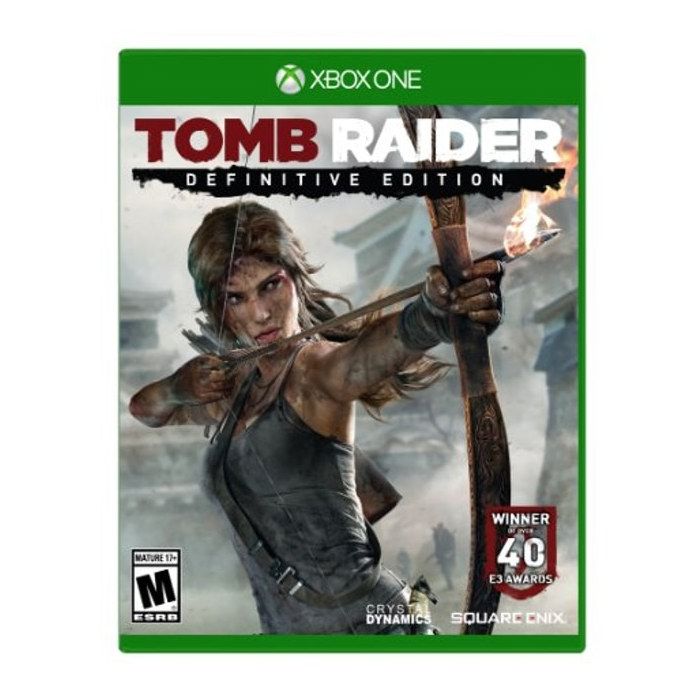 Jeu vidéo SQUARE ENIX Tomb Raider: Definitive Edition Édition Définitive Xbox One Packaging Artbook