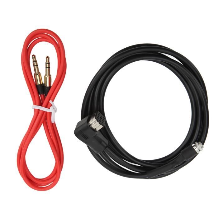 Câble Adaptateur Auxiliaire 3,5 Mm Jack Pour BMW E39 E53 X5 X5M Z4 E83 E85 E86 X3 Mini Cooper - Son Haute Qualité