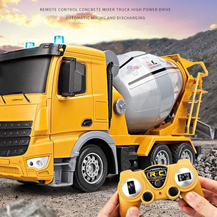 Tonka Mélangeur De Ciment Puissant Steel Classics - Fabriqué Avec Acier Et Plastique Robuste, Camion De Construction Jouet Jaune, Garçons Et Filles, Enfants, Tout-Petits, 3 Ans Et Plus