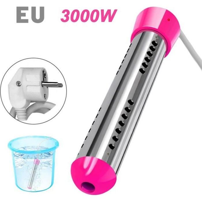 Thermoplongeur Chauffe-Eau à arrêt automatique électrique 3000W pour seaux  piscines gonflables baignoires tout en plastique - Cdiscount Bricolage