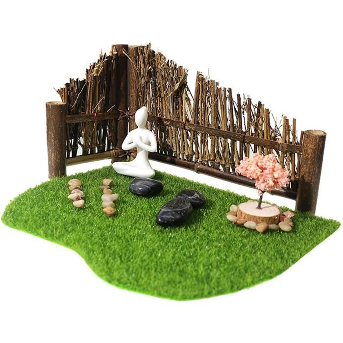 9 Pcs Kit De Râteau Jardin Zen Bac À Sable Accessoires Outil Outils