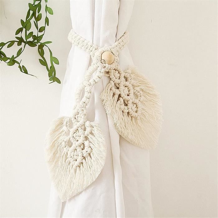 Décoratives Luxe Bleu Marine Doré - Paire Pompons 28cm Cordon Soyeux Décoration Fenêtre Impériale Embrasses Rideaux