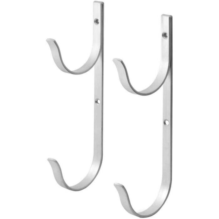 Lot De 2 Crochets De Piscine Pour Perche Télescopique, En Alliage D'aluminium - Râteau à