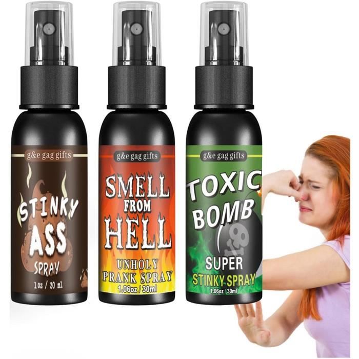 Fart Spray Prank, Spray Puant Puissant, Joke Spray Liquid Fart, Super Stinky Liquid Fart, Prank