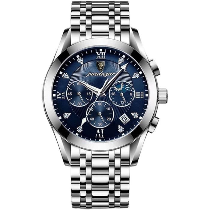 Montre Homme Usdiamondking – Ton Or Jaune, Acier Plaqué Or, Quartz – NEUF Avec étiquettes