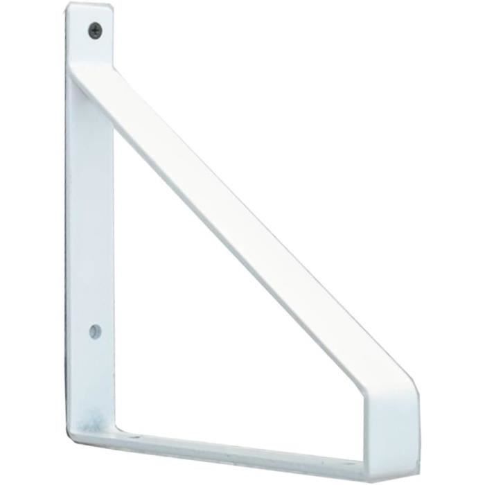 Équerres Murales,éTagèRe MéTal Support D‘éTagèRe Triangulaires Mural En