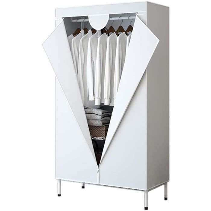 Petits Armoire en Tissus, Pliable Armoire de Rangement en Tissu avec