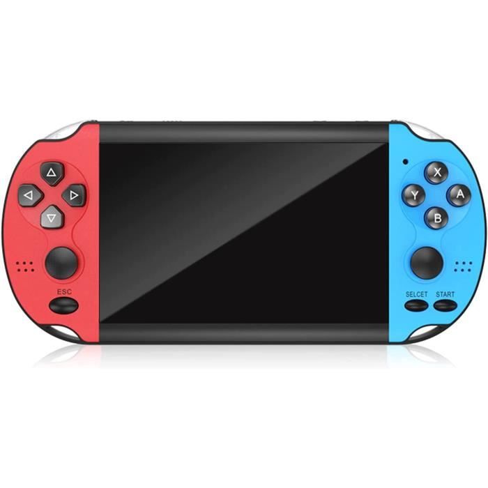 Console De Jeu Portable Rétro 4,3 Pouces - 2000 Jeux Intégrés - Émulateurs Multiples - Lecteur MP3/MP4 - Cadeau Gaming