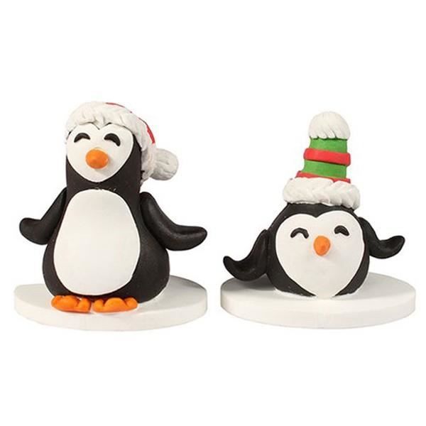 Sujets De Decoration Pour Gateaux Pingouins Noel Cdiscount Maison