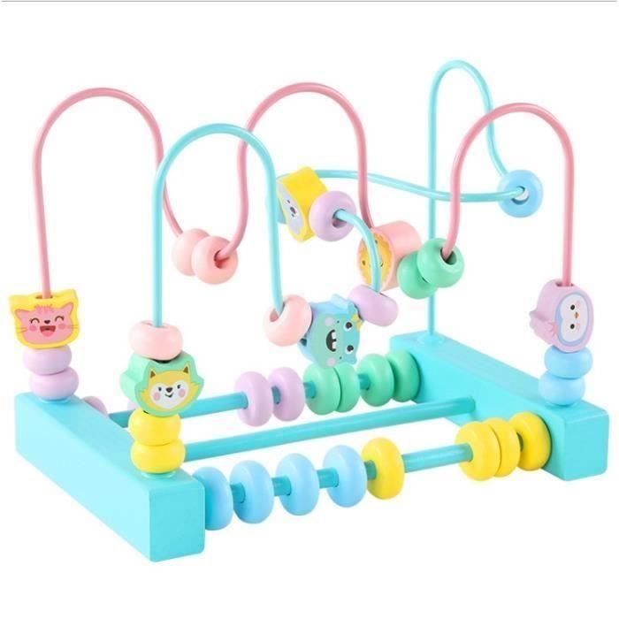 Circuits De Motricite Cube Activite Pour Bebe Nombre Jouet Perle Cube En Bois Da Achat Vente Table Jouet D Activite Cdiscount