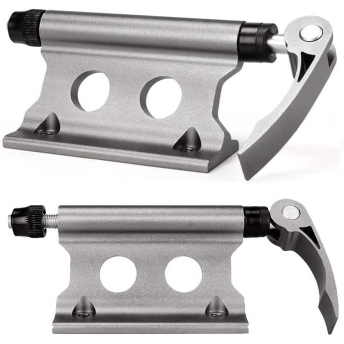 Support Fourche Vélo Pour Voiture - Alliage Aluminium Avec Sangles