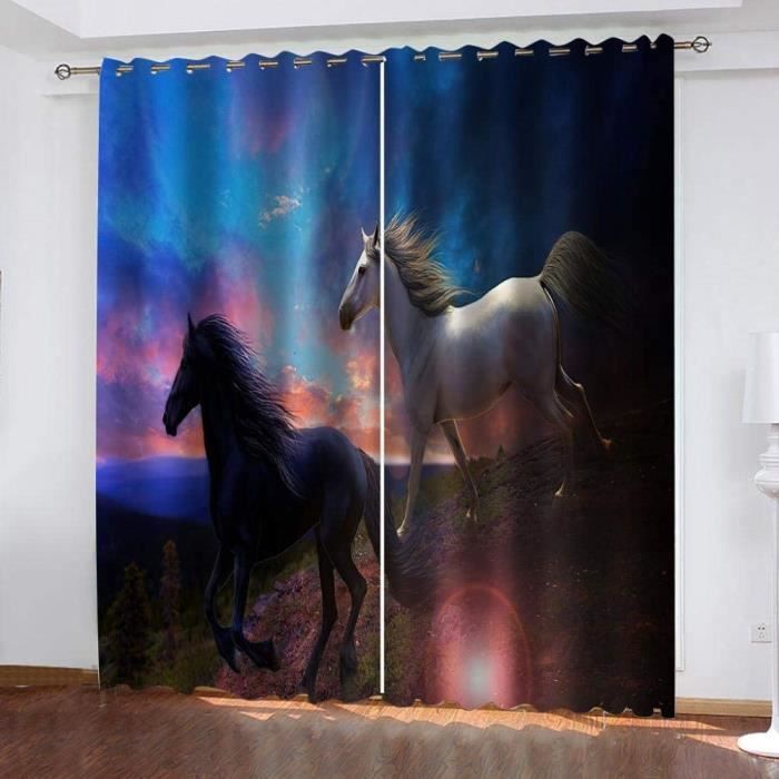 ILMF Rideaux Occultants Rétro Pirate Carte Américain 234X230 Cm Thermique Isolant Anti Froid Rideaux Occultants Design Pour Salon,Chambre,Chambre D'Enfants,2 Panneau Isolation Thermique Et Réduction D