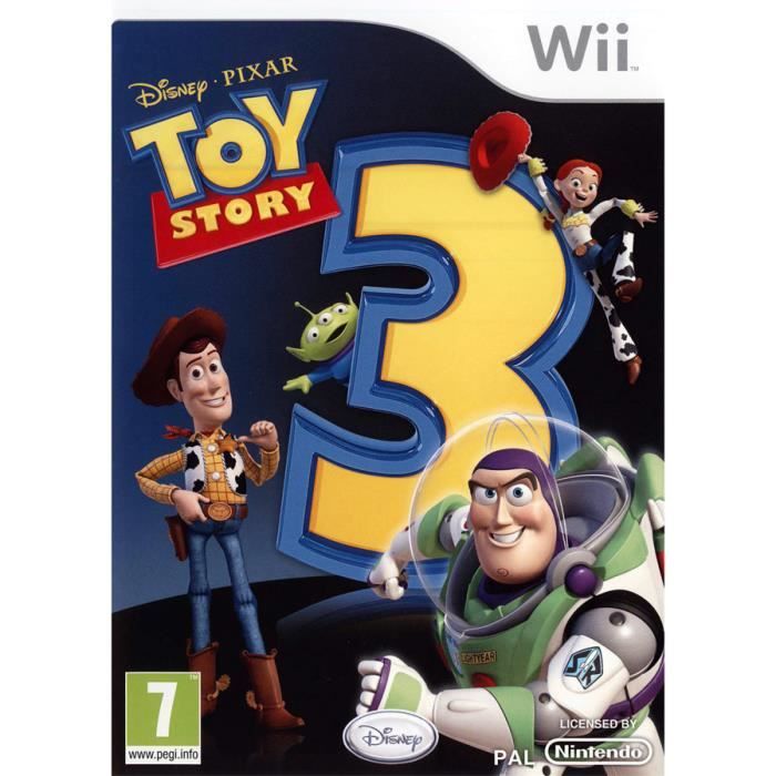 Jeu de WII Toy Story 3 Cdiscount Jeux video