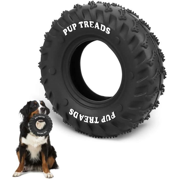 Jouet à Mâcher Pour Chien Indestructible – 3 Pièces Saveur Bacon – Pour Chiens Moyens/grands, Nettoie Les Dents