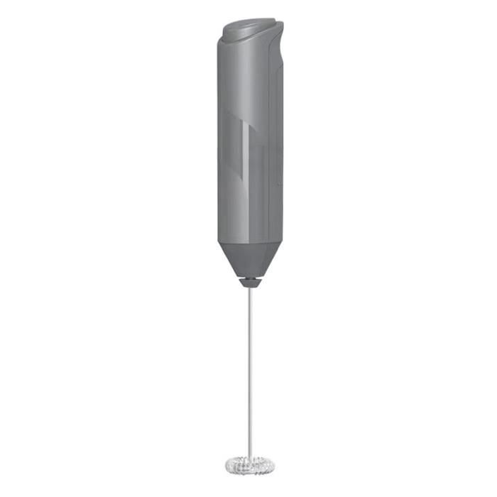 Mousseur à Lait électrique Fackelmann 20cm - Pour Cappuccino Et Chocolat Chaud - Piles Non Incluses