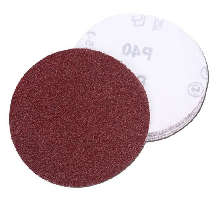 Lot De 40 Disques à Poncer 150mm - ALLDREW - Idéal Pour Poncer, Polir, Dérouiller