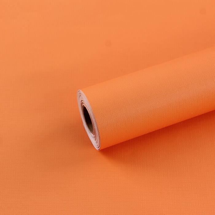 Rouleau Autocollant Papier Peint PVC Uni 10m X 45cm - Vinyle Lavable, Style Art Déco