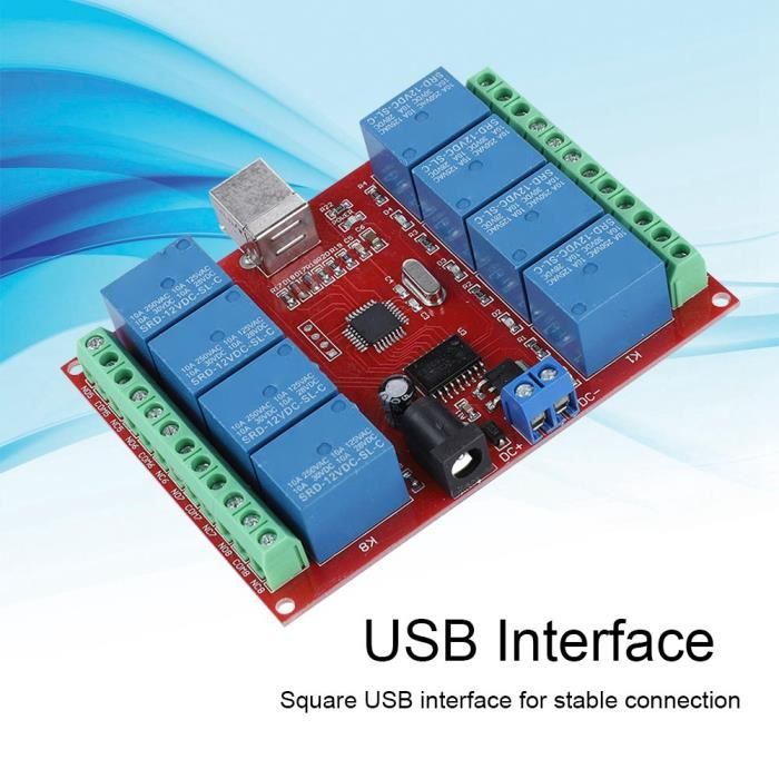 1 Canal USB-RELAIS MODULE dc30v 10amp USB-pilotées relais Carte,
