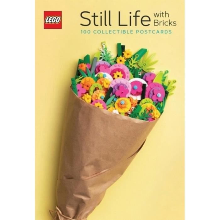 LEGO® Still Life with Bricks. 100 Collectible Postcards, Edition en anglais