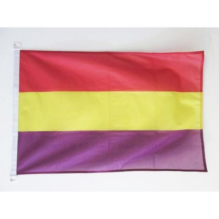 Drapeau Espagnol Republicain 90x60cm Espagne Republicaine Special Exterieur Cdiscount Maison