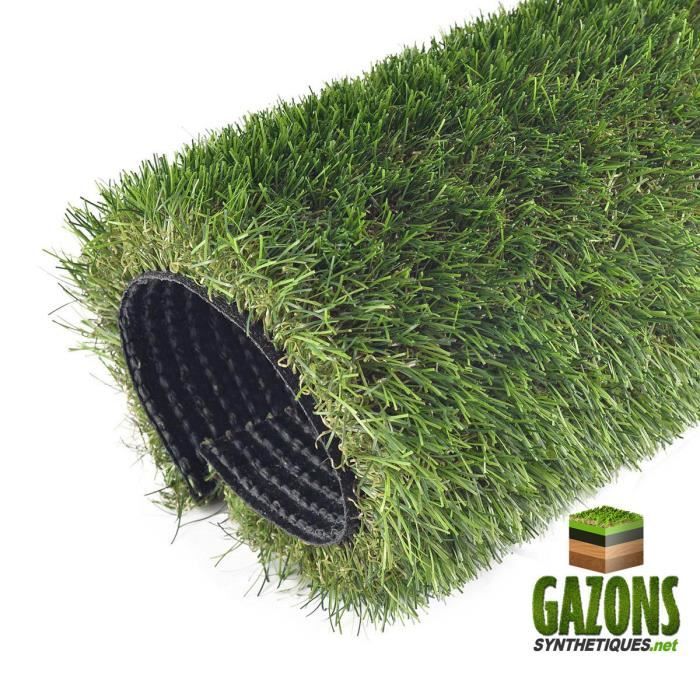 IDMarket Gazon Synthétique Artificiel 1x10m 7mm Épaisseur - Pelouse Artificielle Pour Jardin, Balcon Et Terrasse