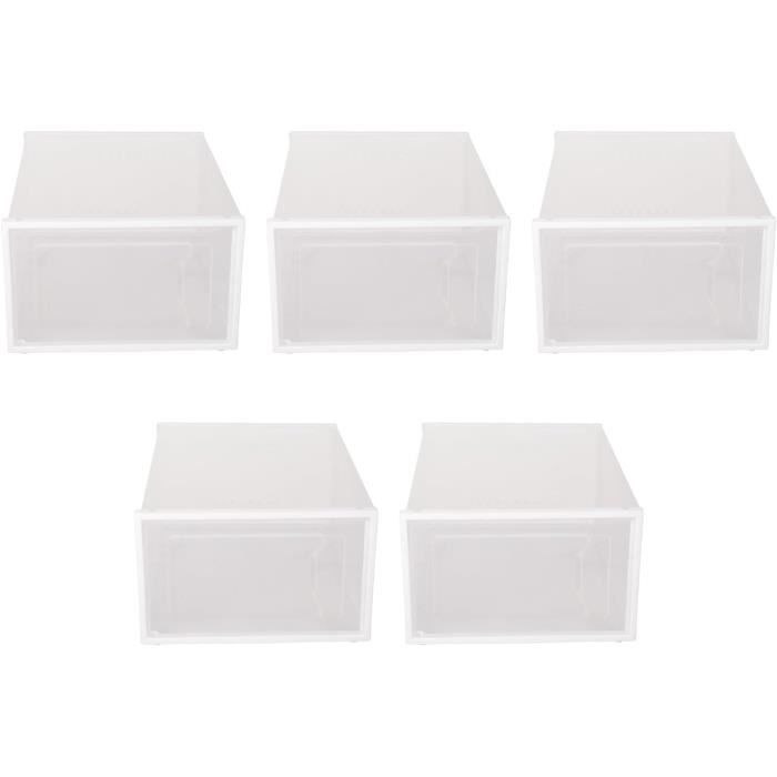 Lot de 8 boîtes de rangement en plastique transparent pour cartes de jeu et cartes à collectionner - Boîte de rangement pour cartes de jeu bancaires et de visite