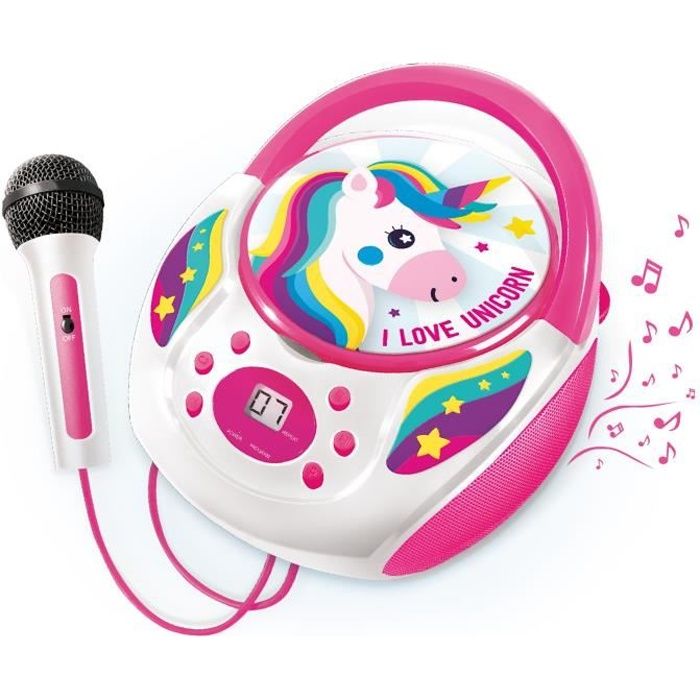 Canal Toys I Believe In Unicorn Lecteur Cd Avec Micro Enfant Licorne Cdiscount Jeux Jouets Canal Toys I Believe In Unicorn Lecteur Cd Avec Micro Enfant Licorne Cdiscount Jeux Jouets