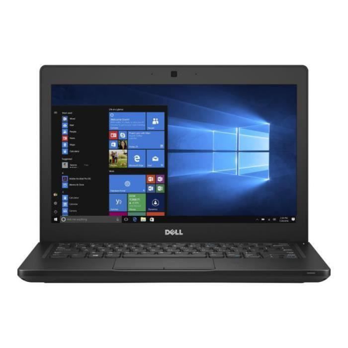 Dell Latitude 5280 – 125 – Intel Core i5 – 8Go (8192Mo) RAM – 256Go SSD – Noir – Reconditonné