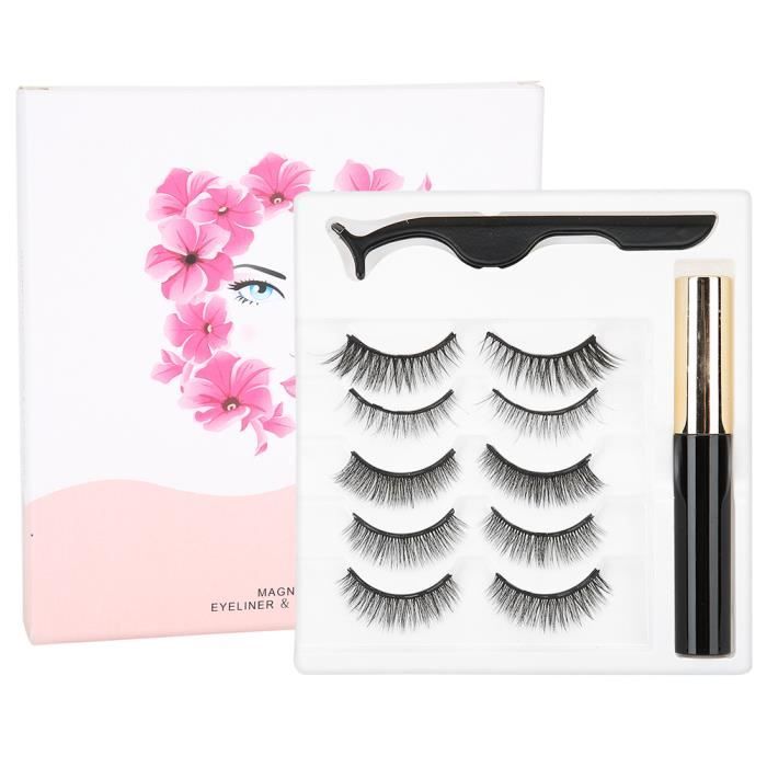 Kit De Faux Cils Magnétiques Professionnel Flixx Lashes - Sans Colle, Réutilisable