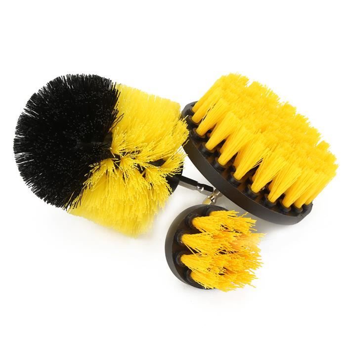 2 en 1 Nettoyeur de Carrelage et de Joints de Sol avec Poils Rigides,(138cm) 360° Tête Pivotante,Brosse de Nettoyage pour Carreaux,Salle de Bain | Leroy Merlin