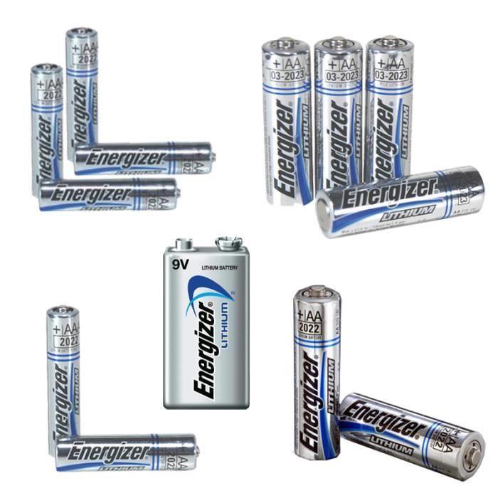 Piles Alcalines Energizer Max AA/LR6, pack de 12 - Cdiscount Jeux - Jouets