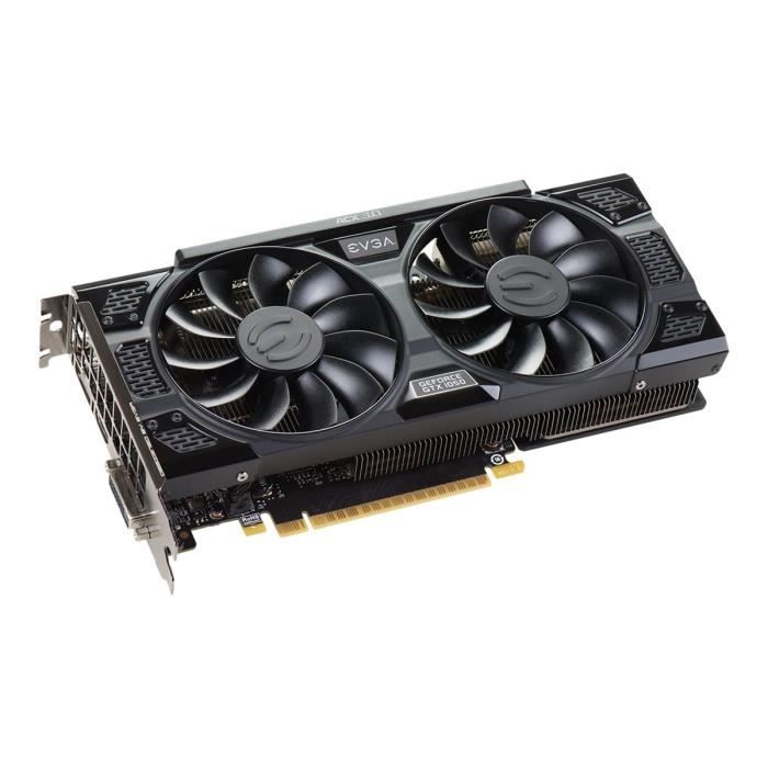 EVGA GeForce GTX 1050 SSC Gaming ACX 3.0 Carte graphique NVIDIA GeForce GTX 1050 2 Go GDDR5 PCIe 3.0 x16 Cdiscount Informatique