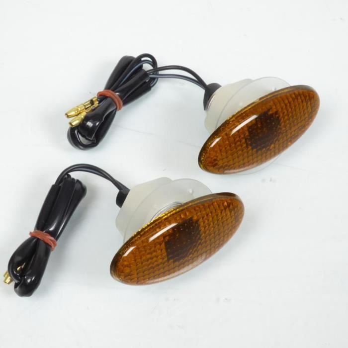 Ampoule LED Universel encastrable Auto Moto scooter 18mm pour clignotant  Orange