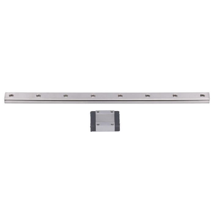 Rail Linéaire MGN7C-100-1R 100mm Avec Bloc - Pour Machine CNC, Imprimante 3D - Guidage Haute Précision - 2