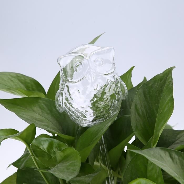 Distributeur Eau Automatique Forme Hibou Toddmomy - Arrosage Plantes Intérieur Extérieur