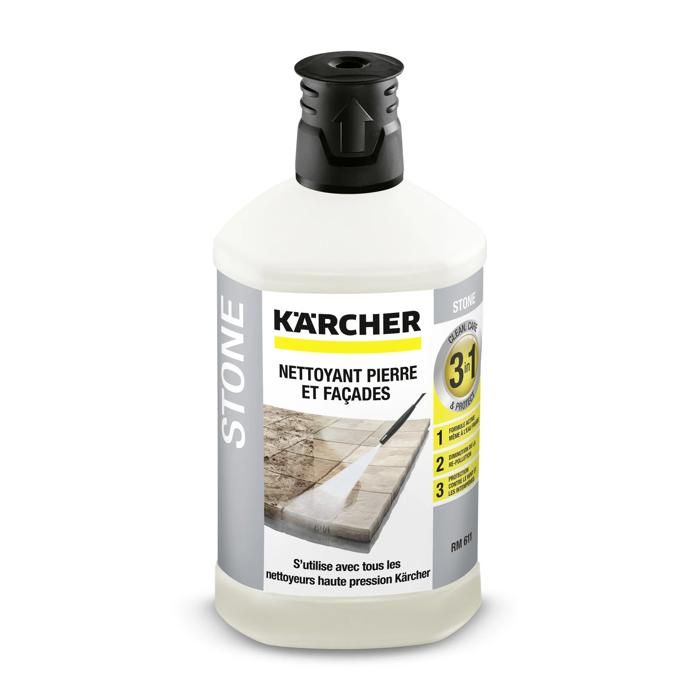 Meilleurs prix pour Nettoyant pierre 3 en 1, 1l, 6.295-766.0 pour Nettoyeur haute pression Karcher