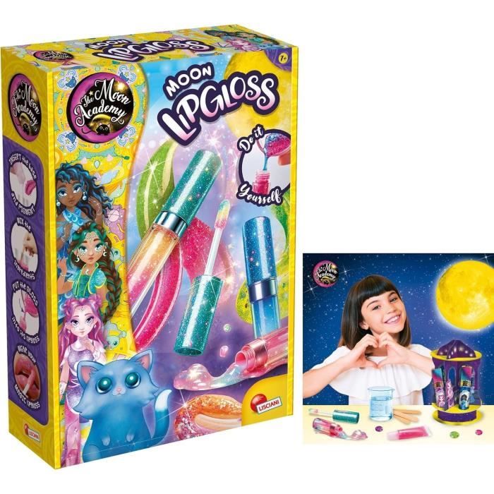 Kit Coiffure Créatif Moon Academy - Accessoires, Colorants Et Extensions Pour Filles 7-12 Ans