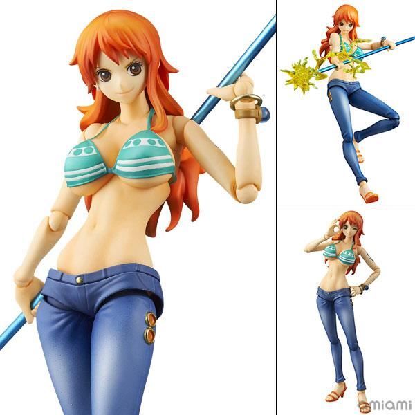Figurine One Piece Variable Action Heroes Nami 17 Cm Achat Vente Figurine Personnage Cdiscount