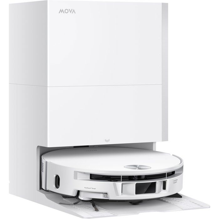 Aspirateur robot laveur - MOVA - S70 Roller - 28 000 Pa - 32 L - Blanc