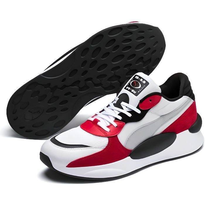 puma rouge noir