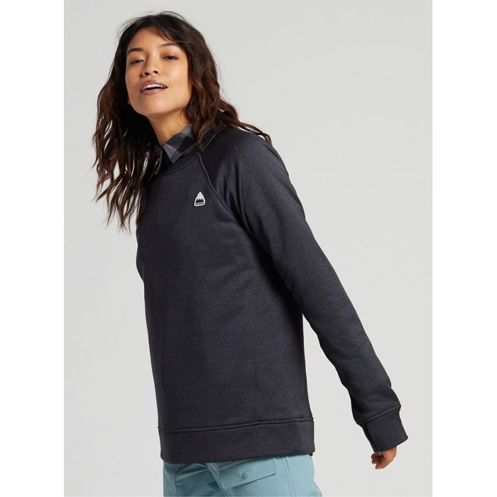 Manche Longue Burton Top Femme Sweat Burton Oak Crew True