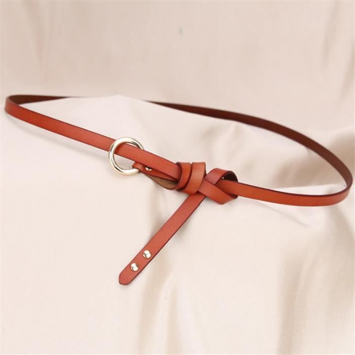 Ceinture Femme Cuir PU à Rivets Et Strass - Style Rock, Tailles 90 à 110 Cm, Pour Jeans, Tenues Décontractées Ou Habillées