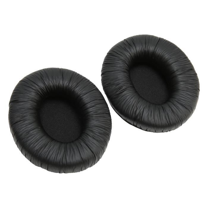 Couvre-Écouteurs Lavables WUSJCOF 2 Paires - Tissu Soie Glacée Pour Coussinets 9-11cm | Hygiénique Et Confortable
