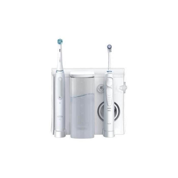 BRAUN - Combiné dentaire Oral B - OXYJET+IO4 - blanc