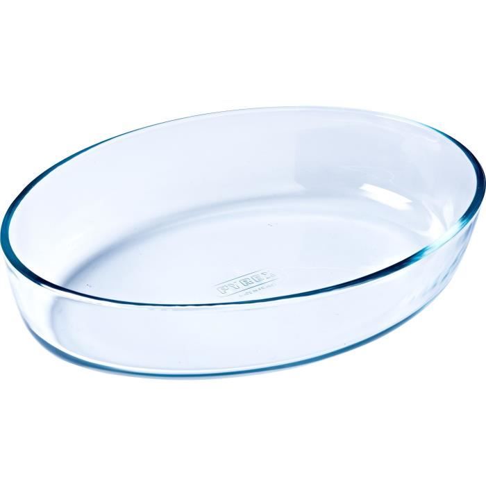 Plat à four en verre ovale 4,0 L 39x27cm PYREX : le plat à Prix Carrefour