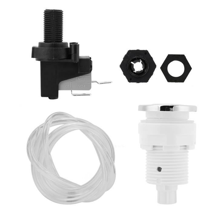 Interrupteur D’air UL Pour Broyeur De Déchets – Long Bouton 3,58", étanche, Installation Facile