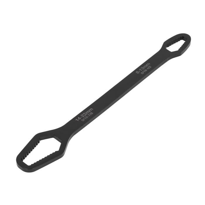 Clé à Rayons Pour Moto - CNC 5.0-6.8mm, Longueur 93mm, Bleu - Qiilu