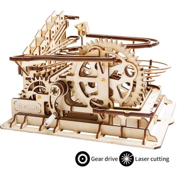 Robotime Puzzle en 3D Kit de Construction m/écanique /à Monter soi-m/ême Calendrier perp/étuel Bois d/écoup/é au Laser